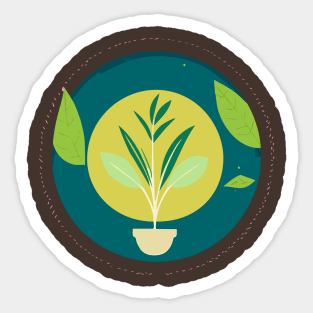 environmentalism and sustainability Sticker